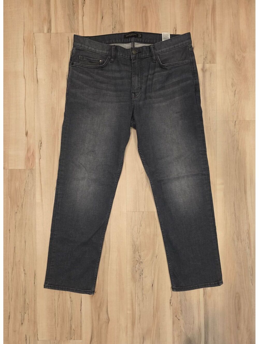 Banana Republic Men's Straight Fit Jeans 34x30 Dark Gray